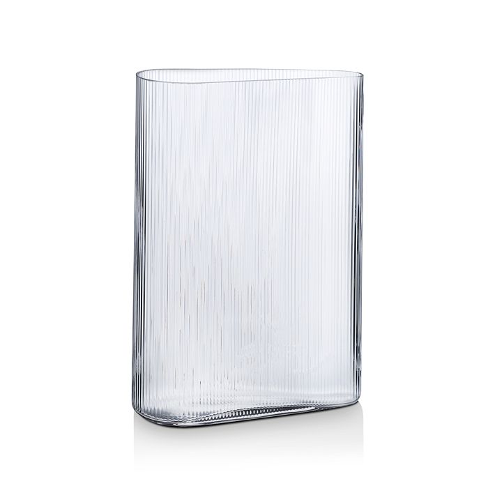 Nude Glass Mist Tall Vase Clear