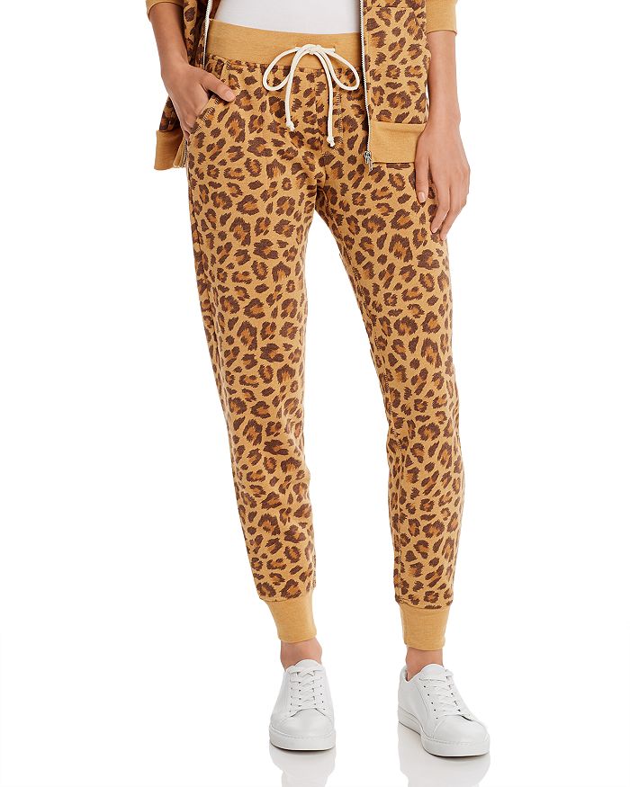 Alternative Leopard Print Fleece Jogger Pants - 100% Exclusive