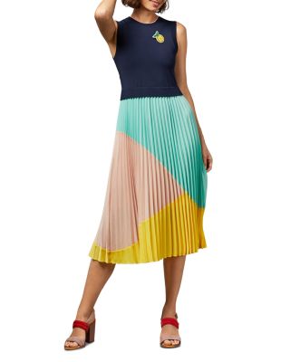 ted baker colour block dress