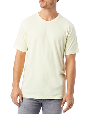 Alternative Basic Crewneck Tee In Pale Yellow