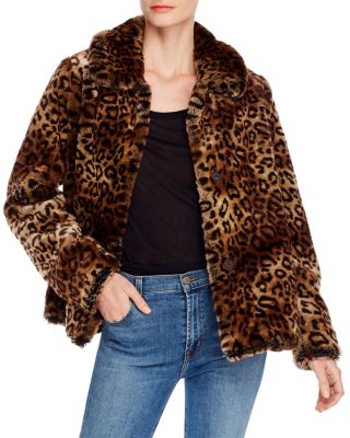 bloomingdales leopard coat
