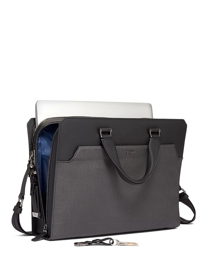 Tumi Ashton Barnet Double-zip Briefcase In Graphite | ModeSens