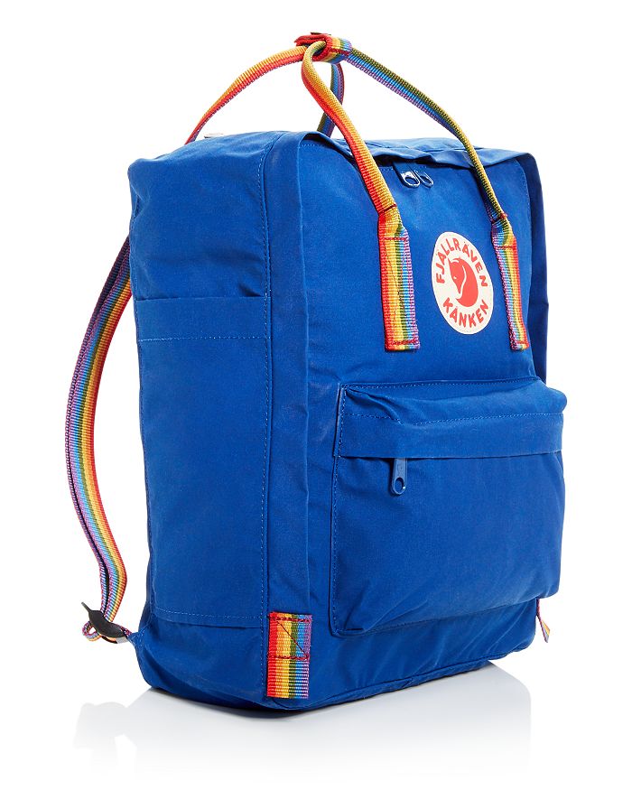 Fjall Raven Kanken Backpack In Deep Blue/rainbow | ModeSens