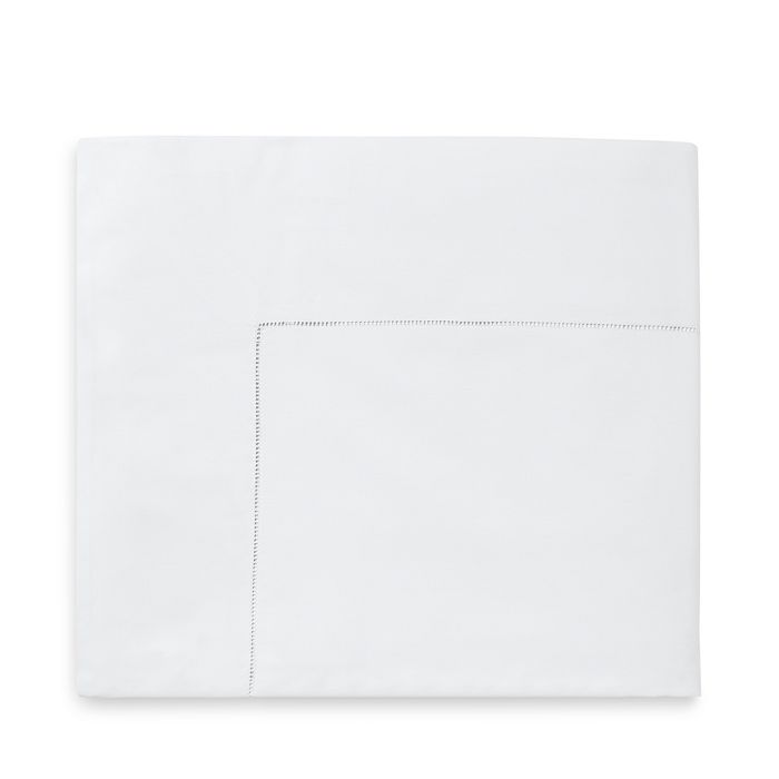 Sferra Celeste Fitted Sheet, Twin In White
