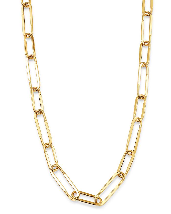 Bloomingdale's Long Oval Link Necklace In 14k Yellow Gold, 30 - 100% Exclusive