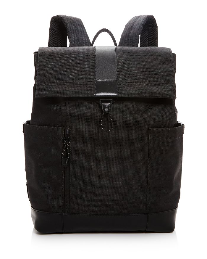 Cole Haan Ballistic Nylon Backpack In Black