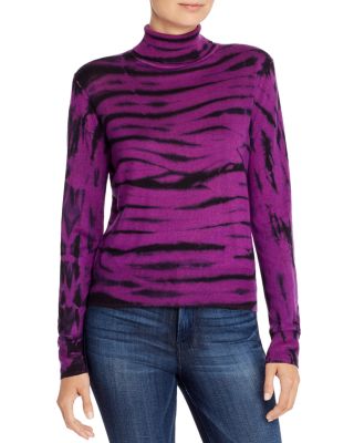 Janis Tie-Dye Turtleneck Sweater 