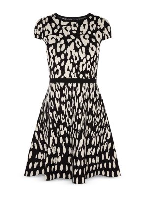 slim fit dress slacks Leopard Print Mini Dress