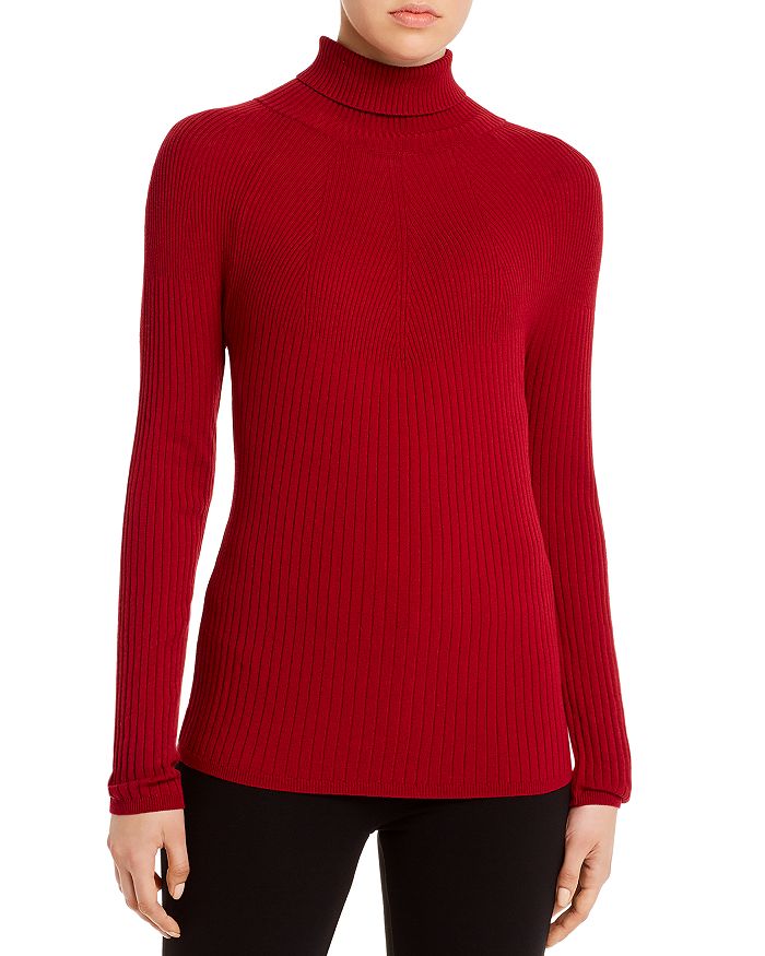 Piazza Sempione Fitted Ribbed Turtleneck Sweater | Bloomingdale's