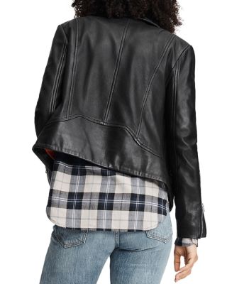 Mack Leather Biker Jacket