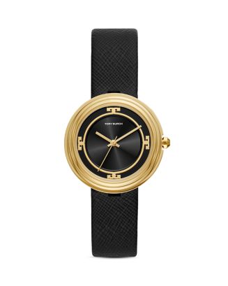 Tory Burch Bailey Leather Strap Watch, 34mm | Bloomingdale display picture 2