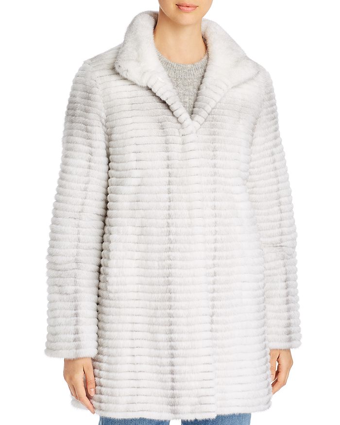 Maximilian Furs Mink Fur Coat - 100% Exclusive In Sapphire Cross