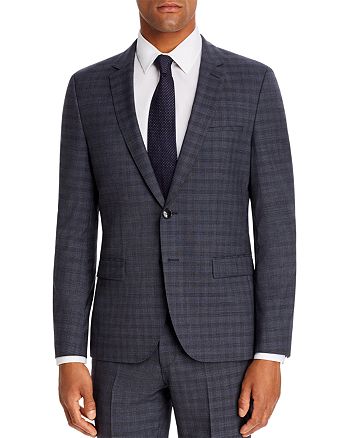 HUGO Arti Small Plaid Extra Slim Fit Suit Jacket | Bloomingdale's