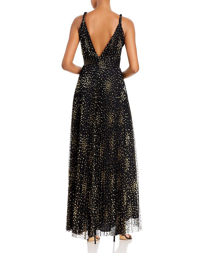 jill jill stuart rose water pleated gown