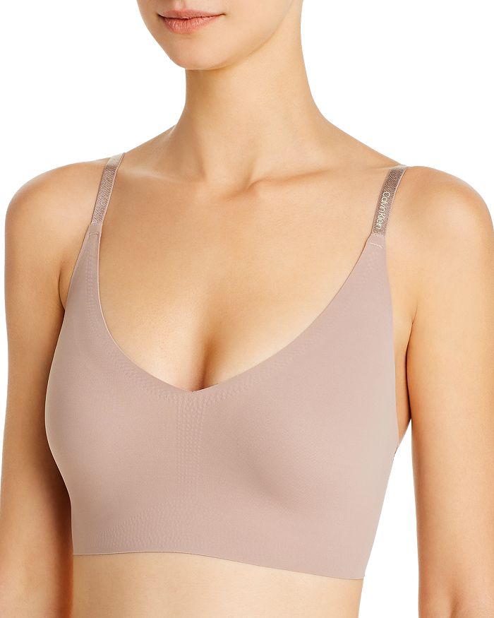 Calvin Klein Invisibles Comfort Lightly Lined Triangle Bra In Josephine