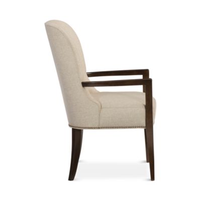 Streamline Upholstered Arm Chair