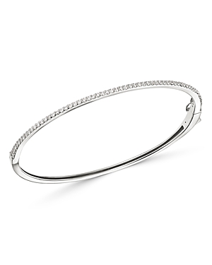 Bloomingdale's Micro-Pave Diamond Stacking Bangle in 14K White Gold, 0.60 ct. t.w. - 100% Exclusive