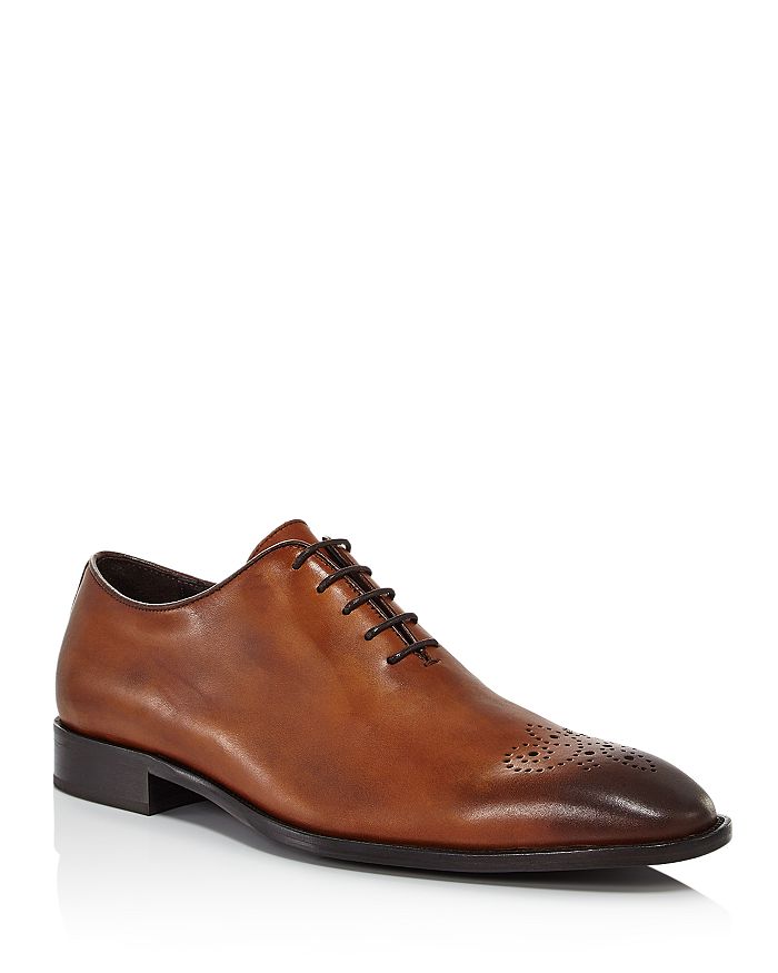 Dylan Gray Men's Carlucci Wholecut Lace-up Oxfords - 100% Exclusive In Cognac