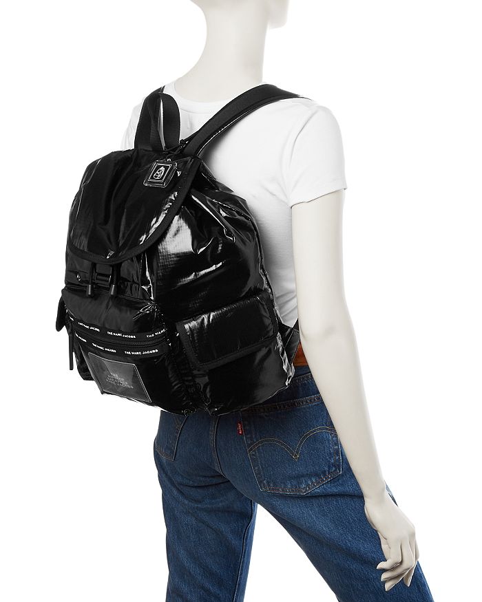 Marc Jacobs The Ripstop Nylon Backpack In Black | ModeSens