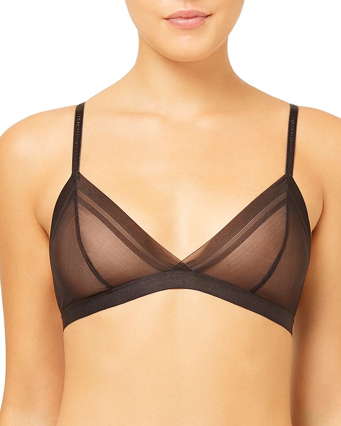 FRENCH CONNECTION Sheer Mesh Soft Triangle Bra