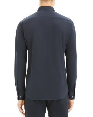 Theory Sylvain Shirt in Structure Knit | Bloomingdale's