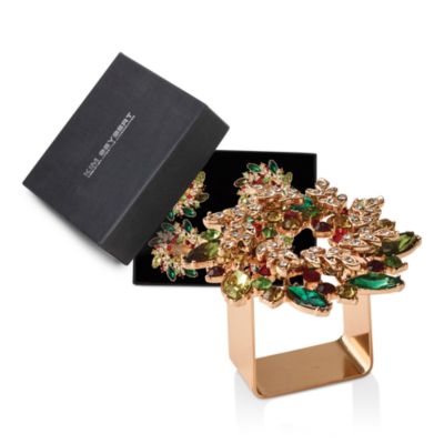 Wreath Napkin Ring, Set of 4