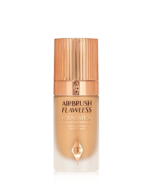 Charlotte Tilbury Airbrush Flawless Foundation In 8 Warm (medium Tan With Golden Yellow Undertones)