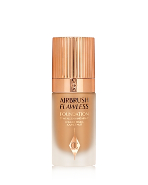 Charlotte Tilbury Airbrush Flawless Foundation In 10 Neutral (tan With Golden Neutral Undertones)