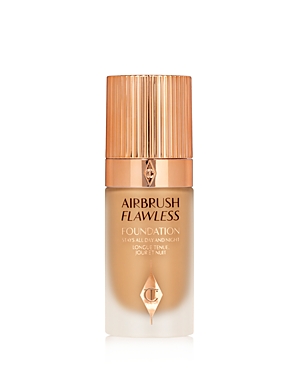 Charlotte Tilbury Airbrush Flawless Foundation In 9 Warm (medium Tan With Yellow Undertones)