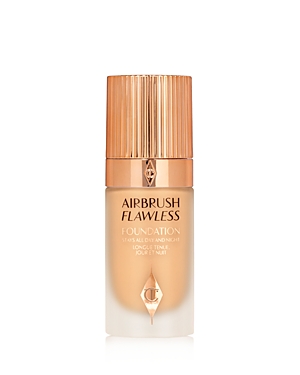 Charlotte Tilbury Airbrush Flawless Foundation In 7 Warm (medium Tan With Yellow Undertones)