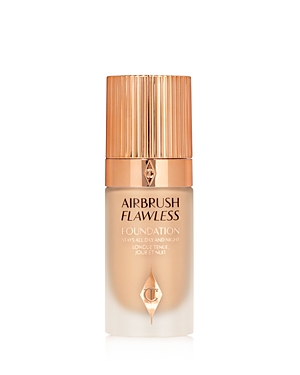 Shop Charlotte Tilbury Airbrush Flawless Foundation In 6 Neutral (medium With Yellow Neutral Undertones)