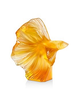 Lalique - Fighting Fish Figure