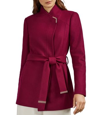 Ted baker women's drytaa belted short coat on sale