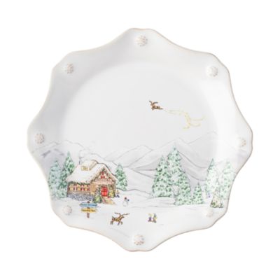 Berry & Thread North Pole Dessert/Salad Plate Assorted Set/4