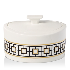 VILLEROY & BOCH METRO CHIC PORCELAIN BOX,44838230