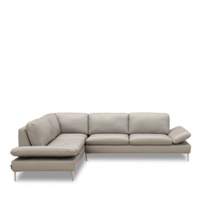 Chateau d'Ax - Lorenzo 2-Piece Leather Sectional - Exclusive