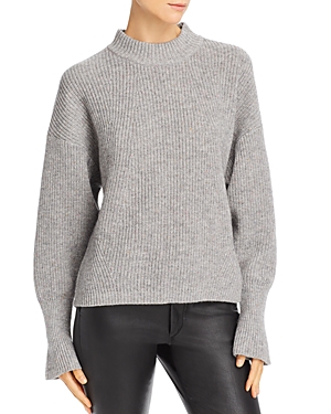 The Kooples Confetti Mouline Wool-Blend Sweater In Gry | ModeSens