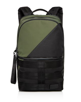 tumi green backpack