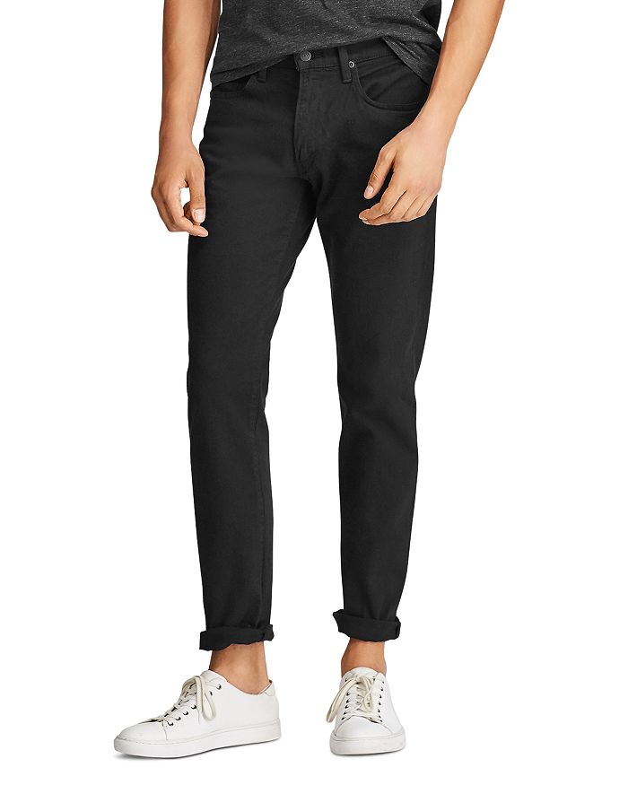Polo Ralph Lauren Hampton Relaxed Straight Jeans In Black