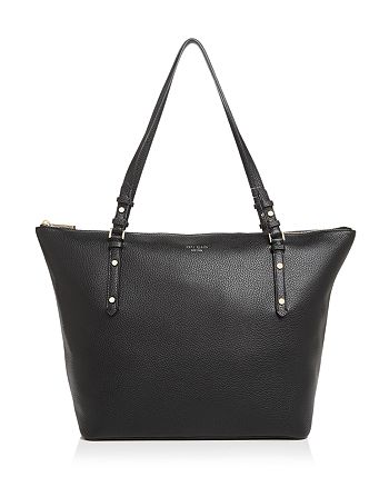 kate spade new york Polly Large Pebbled Leather Tote | Bloomingdale's