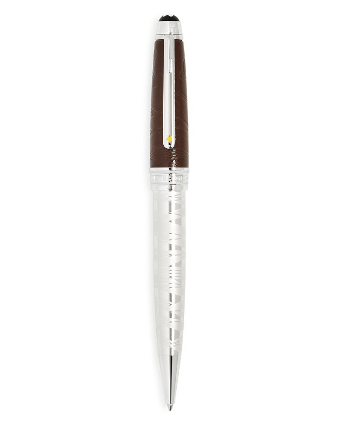 Montblanc Meisterstuck Le Petit Prince Solitaire Doue Midsize Ballpoint Pen In Brown