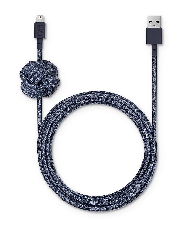 Native Union Night Cable In Navy