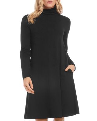 Karen Kane Quinn A-line Turtleneck Dress | Bloomingdale's