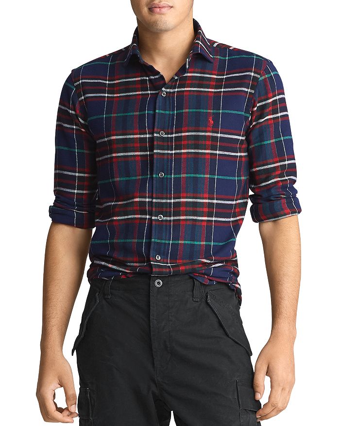 Polo Ralph Lauren Plaid Twill Classic Fit Shirt | Bloomingdale's