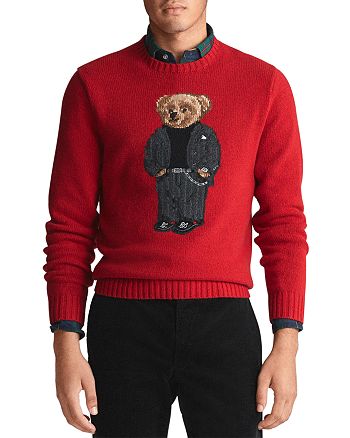 Polo Ralph Lauren Suit Bear Wool Sweater | Bloomingdale's