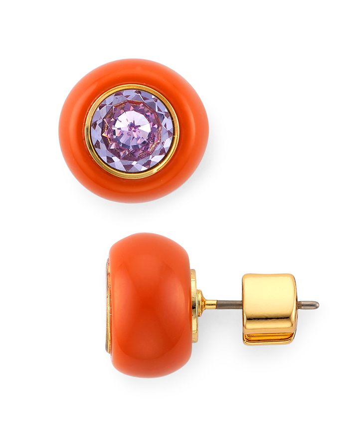 Kate Spade New York Bold Small Stud Earrings In Blood Orange ModeSens