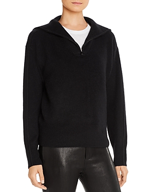 C By Bloomingdale's Cashmere C by Bloomingdale's Half-Zip Cashmere Sweater - 100% Exclusive