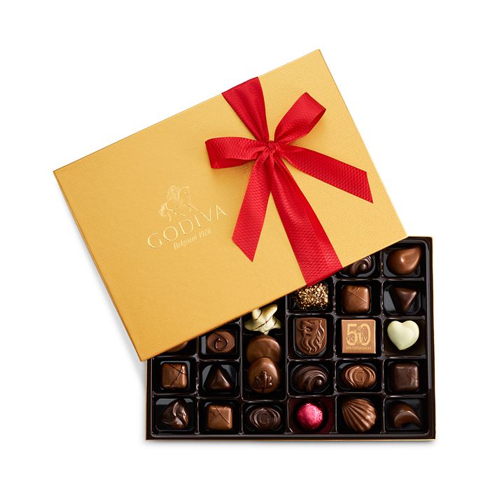 Godiva® Assorted Chocolate Gold Gift Box, 36 Pieces Bloomingdale's