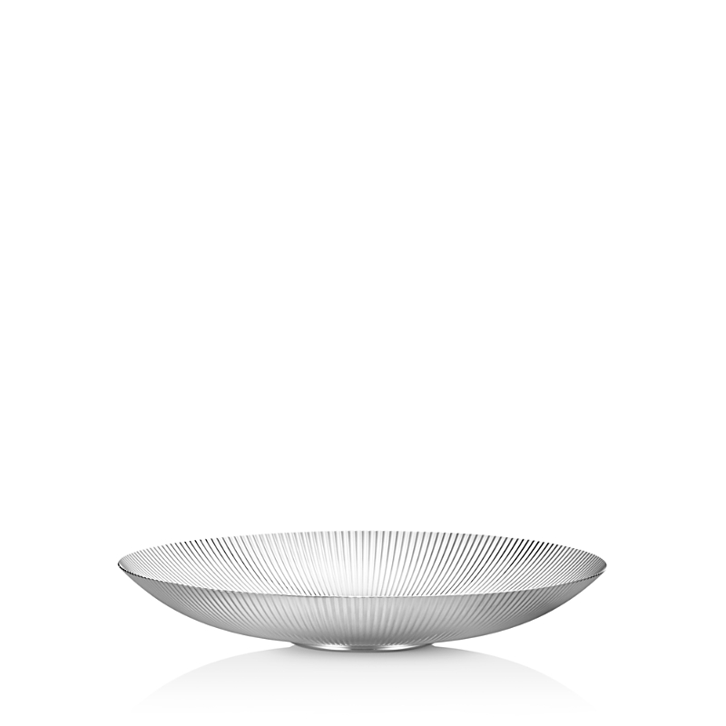Georg Jensen Bernadotte Low Bowl In Silver