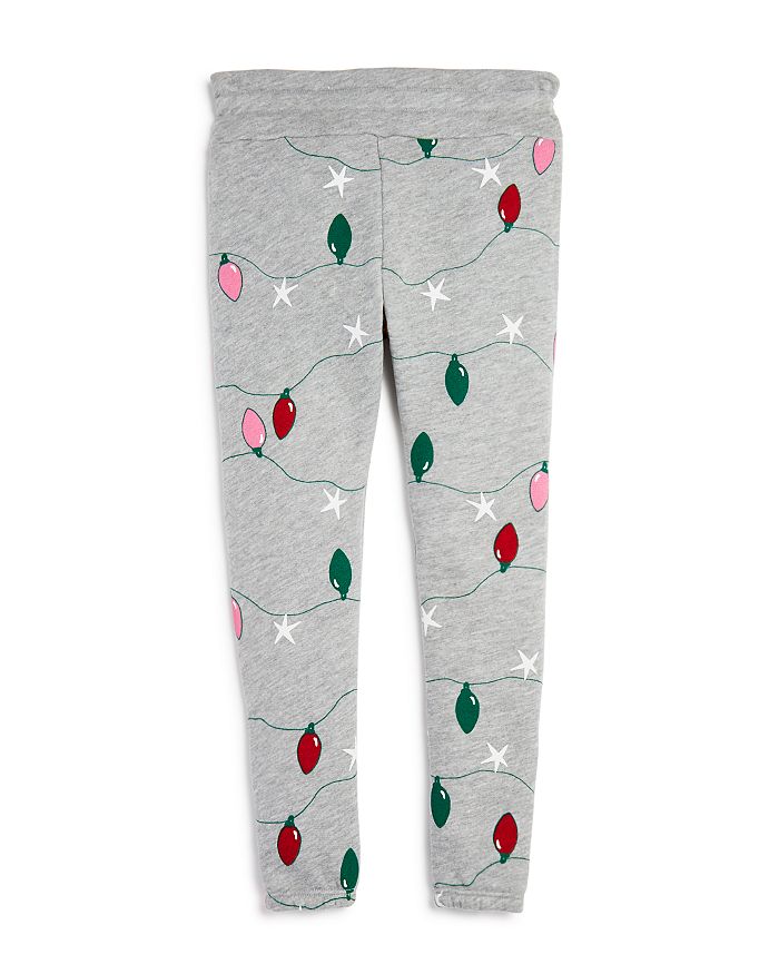 Wildfox Girls' Twinkle Lights Jogger Trousers - Big Kid In Grey